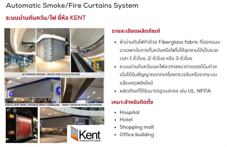 Smoke and Fire Curtains